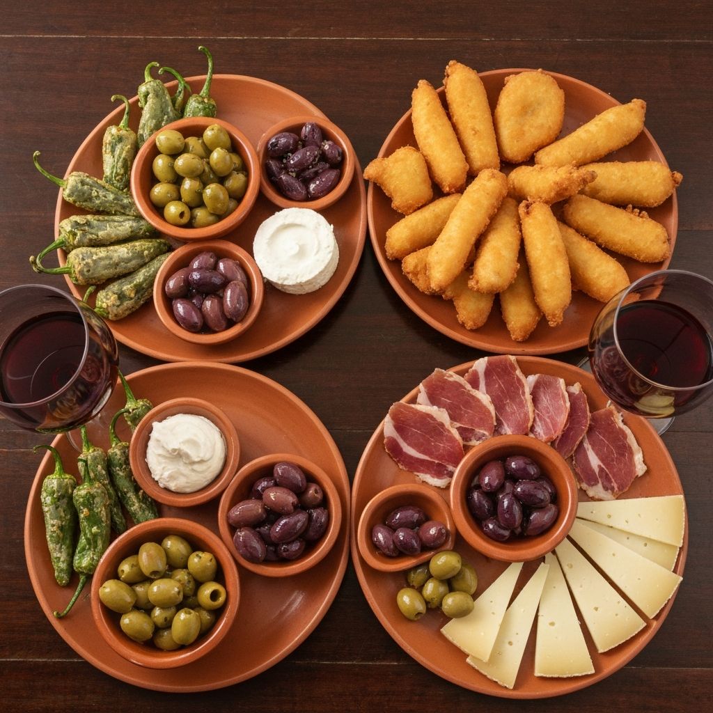 Petiscos tradicionais